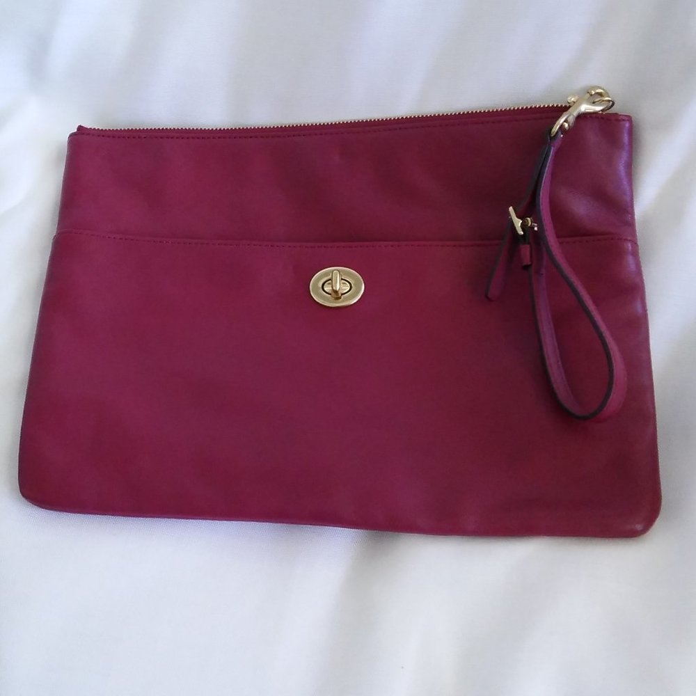 Coach Legacy Leather iPad Clutch